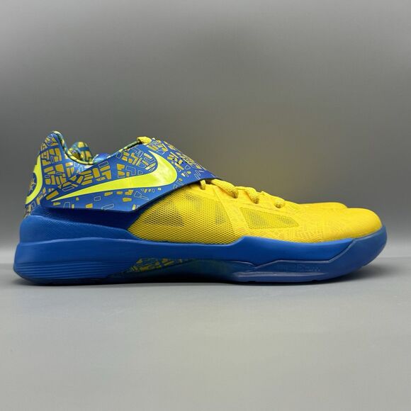 Nike Zoom KD 4 Shoes "Scoring Title" Photo Blue FZ5916-400 Men's Size 11 Durant - Picture 1 of 9